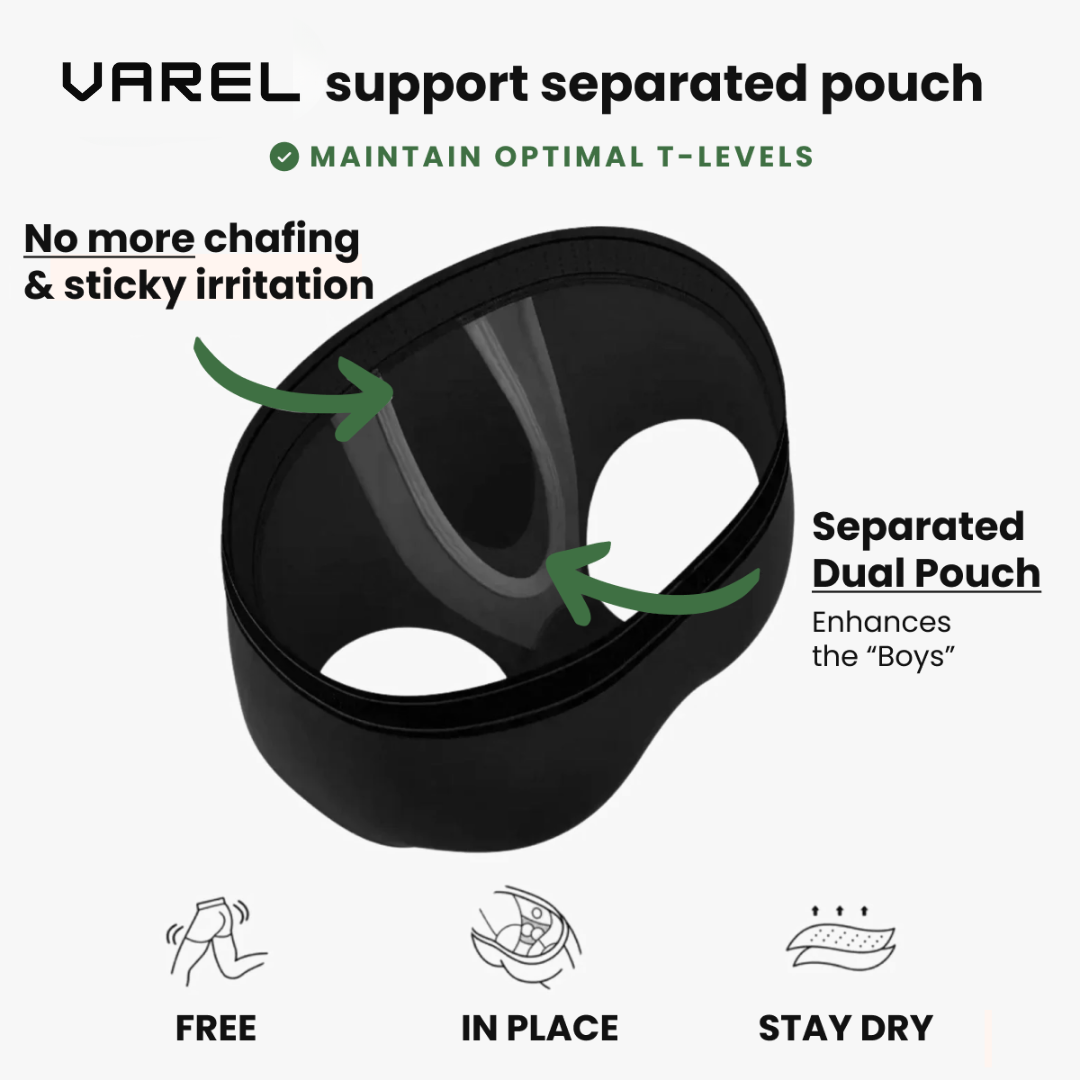 VAREL® DUAL POUCH BAMBOO BOXERS